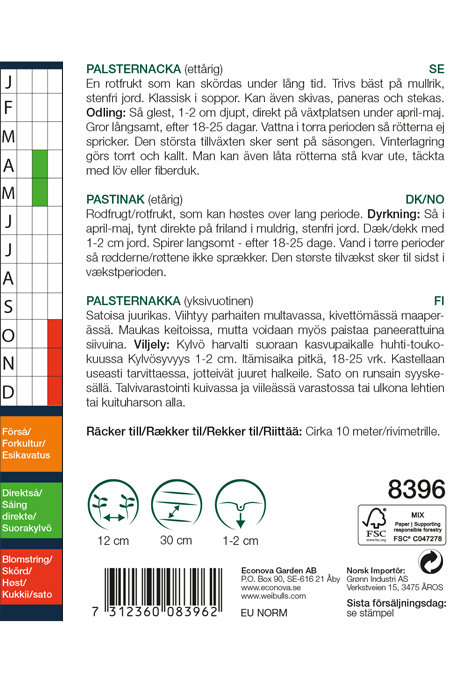Pastinakk ´White Gem`